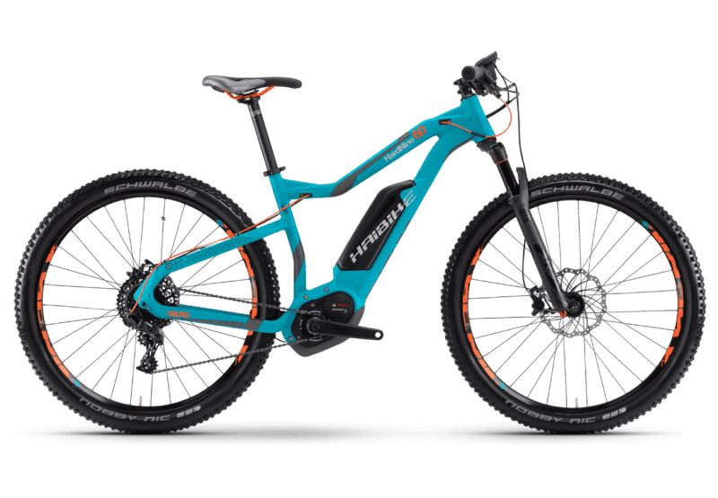 Электровелосипед Haibike Xduro HardNine 6.0 Голубой original 2017